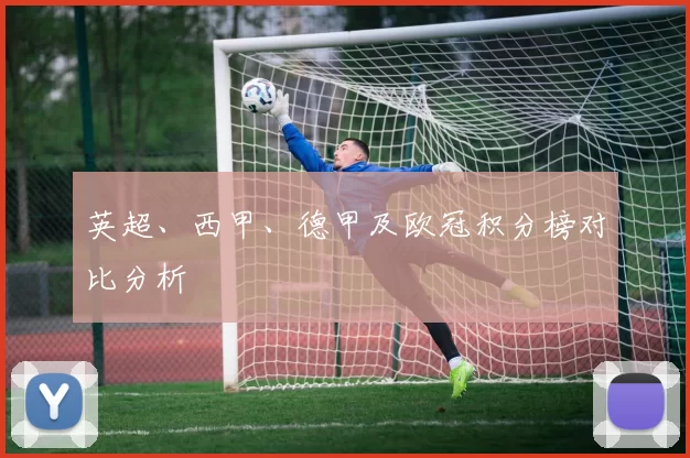 英超、西甲、德甲及欧冠积分榜对比分析