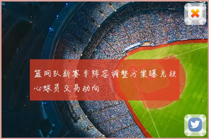 篮网队新赛季阵容调整方案曝光核心球员交易动向