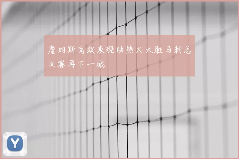 詹姆斯高效表现助热火大胜马刺总决赛再下一城